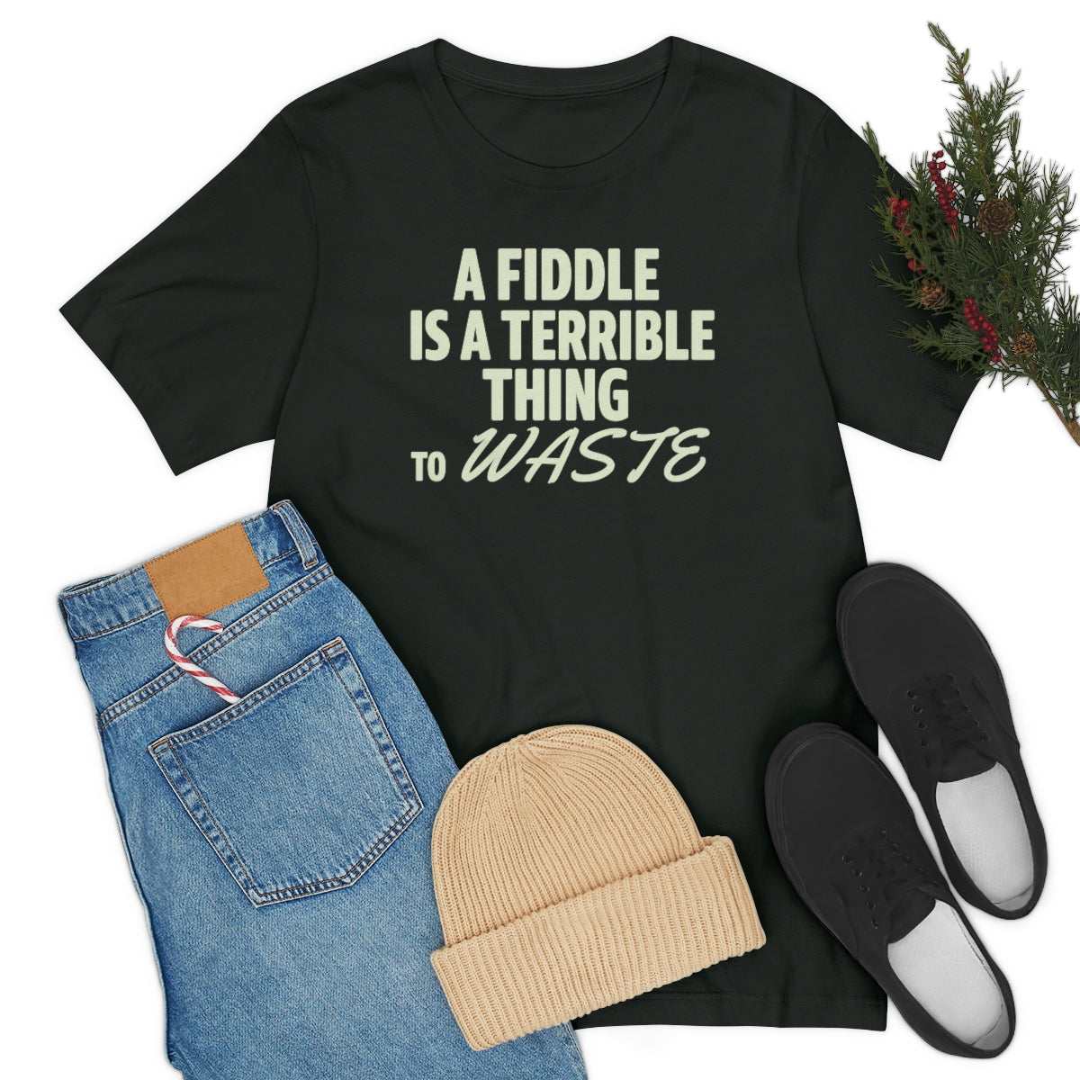 Fiddle Waste T shirt