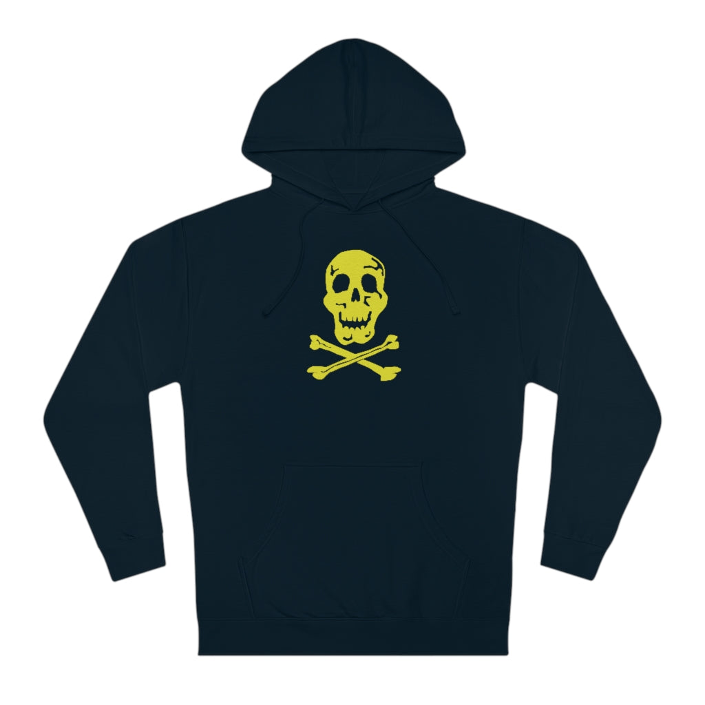 Pirate Flag No quarter Soccer Ball graphic hoodie Unisex Hooded Sweatshirt