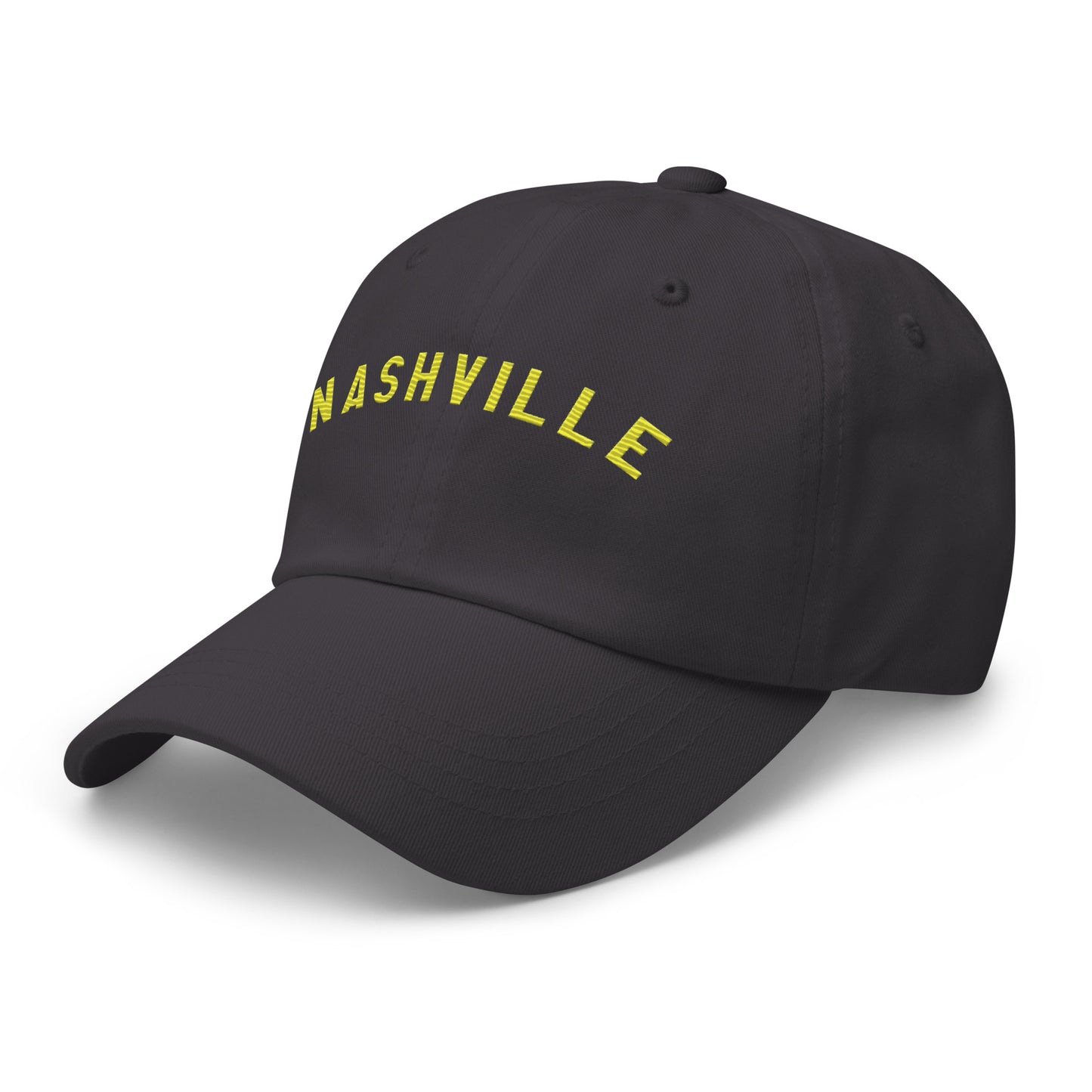 Nashville Curved text Dad hat
