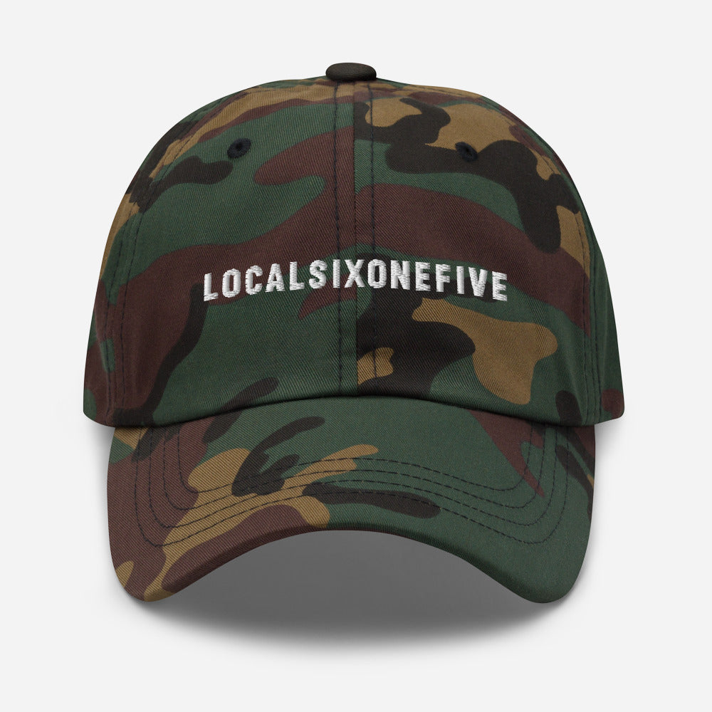 LocalSixOneFive Wordmark Dad hat