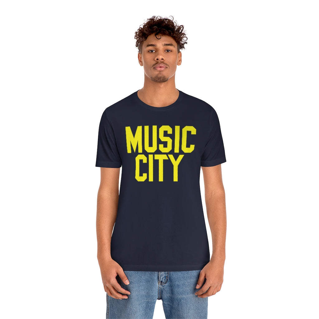 Music City Block Short Sleeve Tee