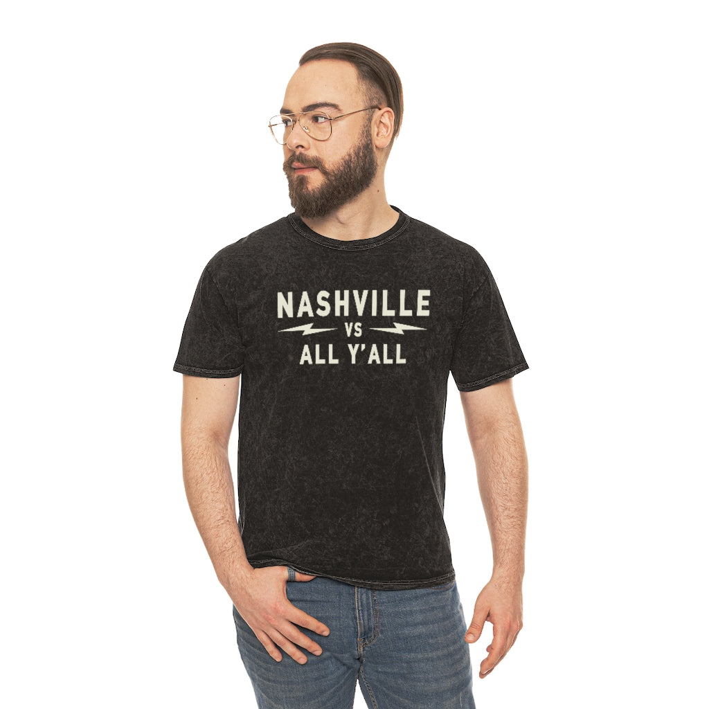 Nashville VS BW Unisex Mineral Wash T-Shirt