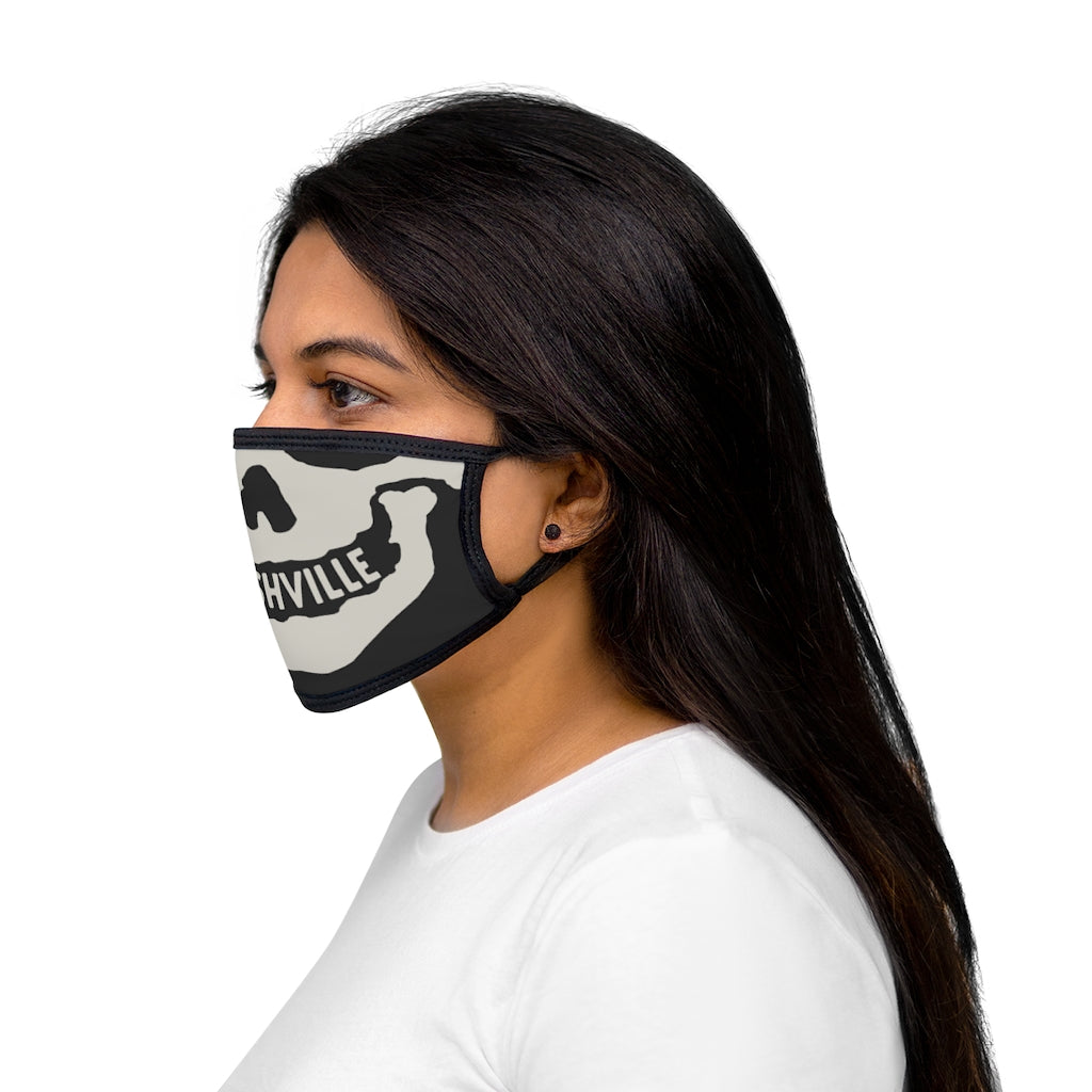SkullxNash Teeth Mixed-Fabric Face Mask