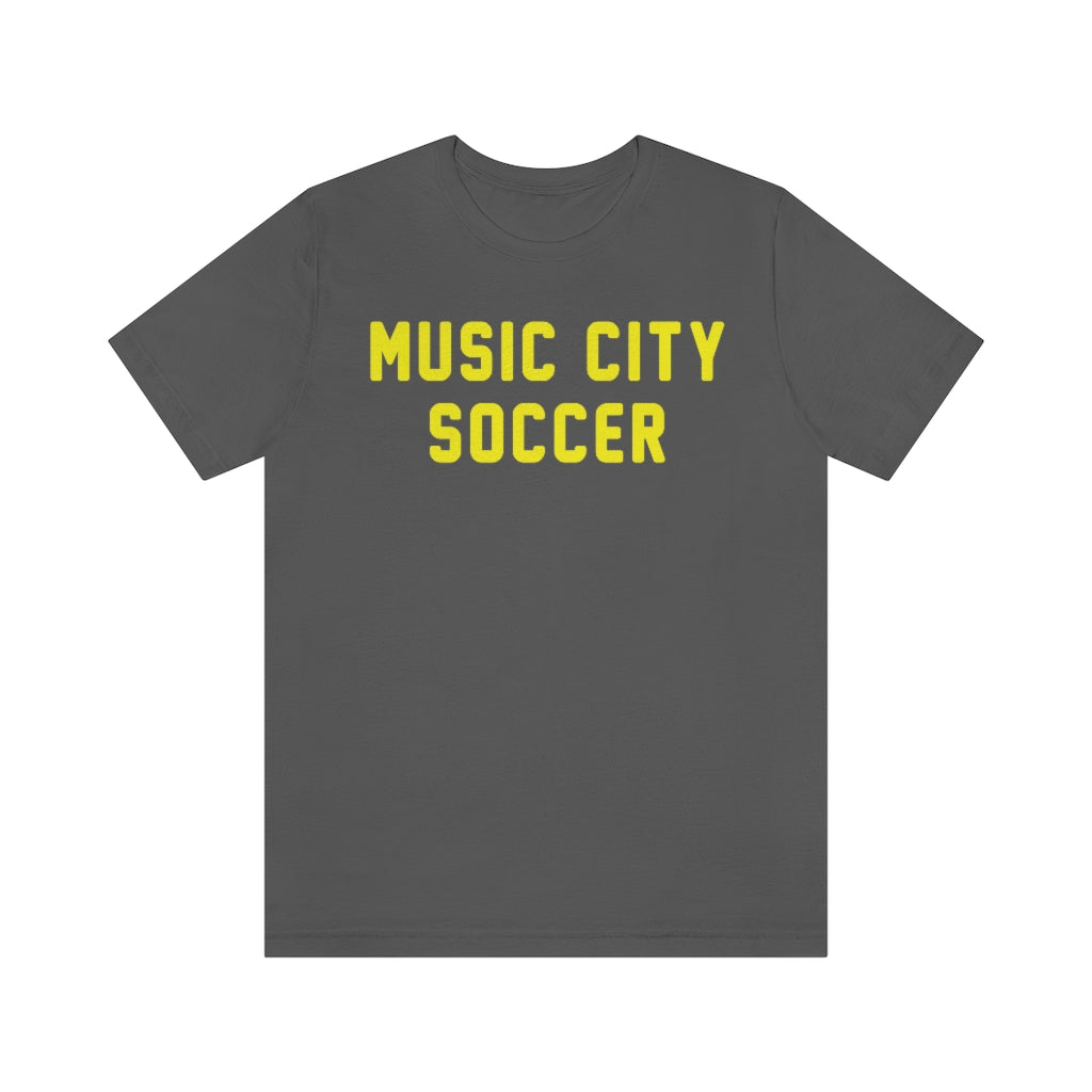 Music City Soccer Short Sleeve Tee