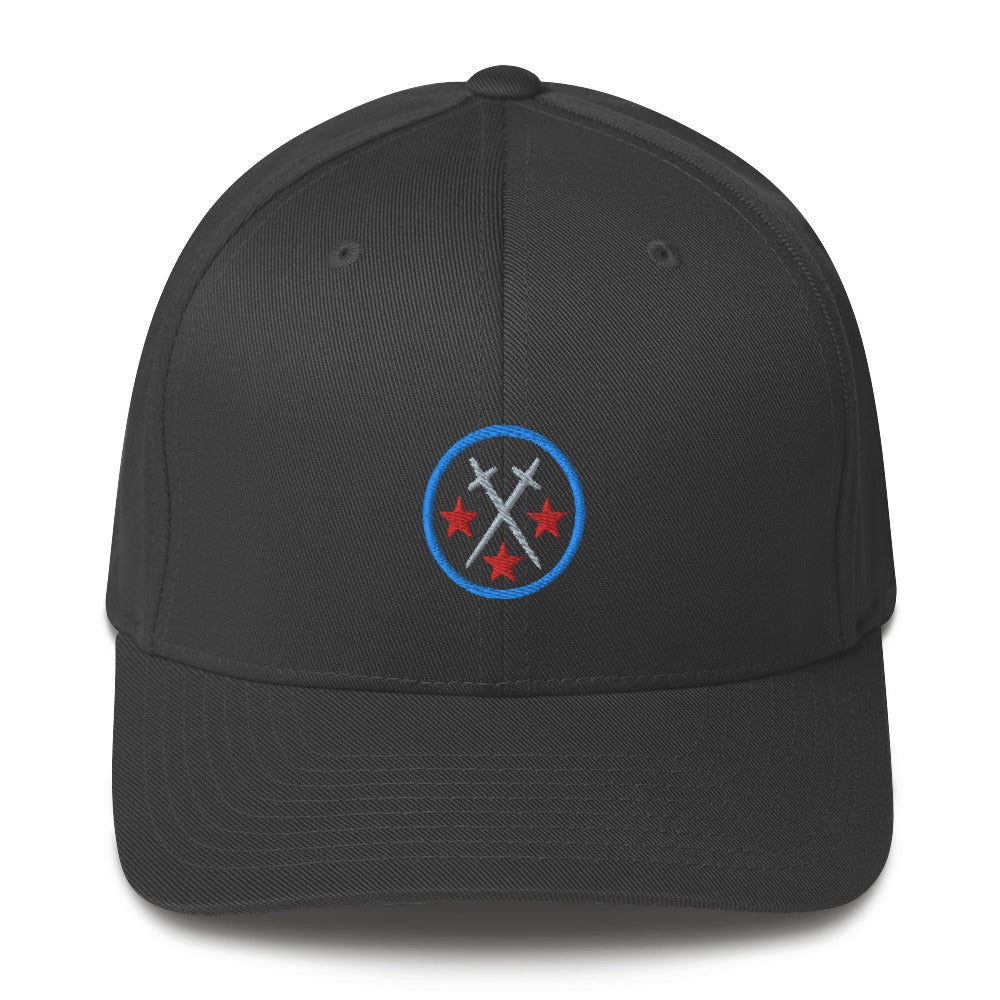Swords and Stars Structured Twill Cap