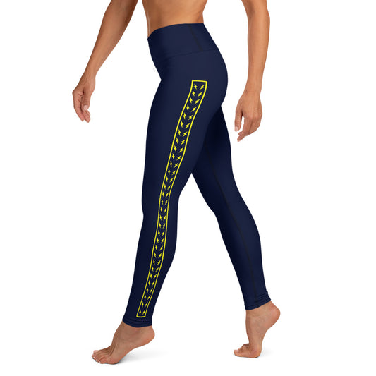 Bolt Stripe Premium Yoga Leggings