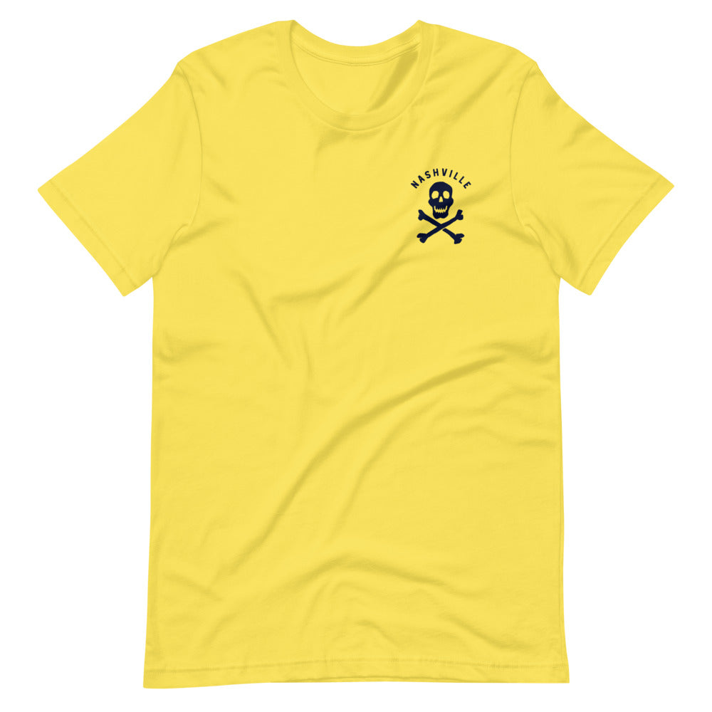 Nashville Skull and Bones Short-Sleeve Unisex T-Shirt