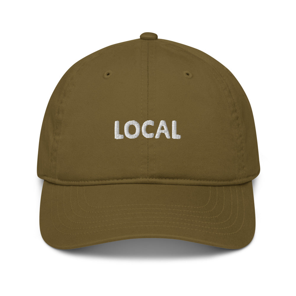 Local Wordmark Organic dad hat