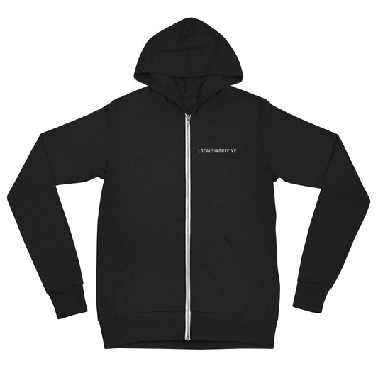 LocalSixOneFive Lightweight Unisex zip hoodie
