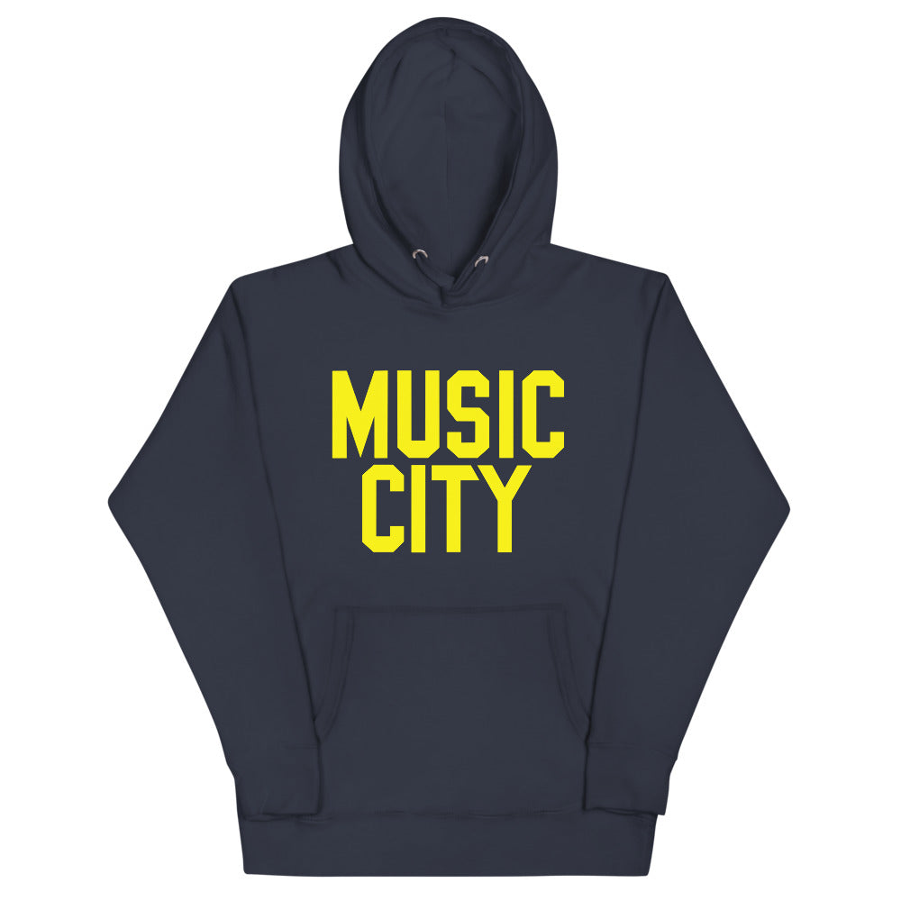 Music City Basic Text Unisex Hoodie