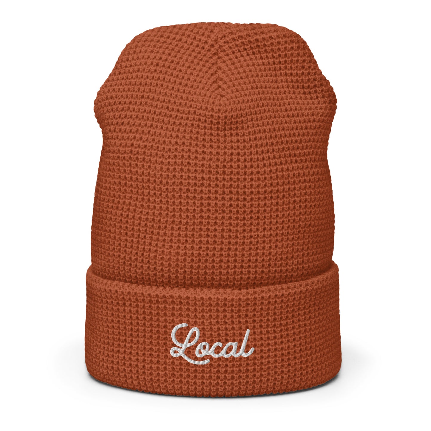 Local Script Waffle beanie