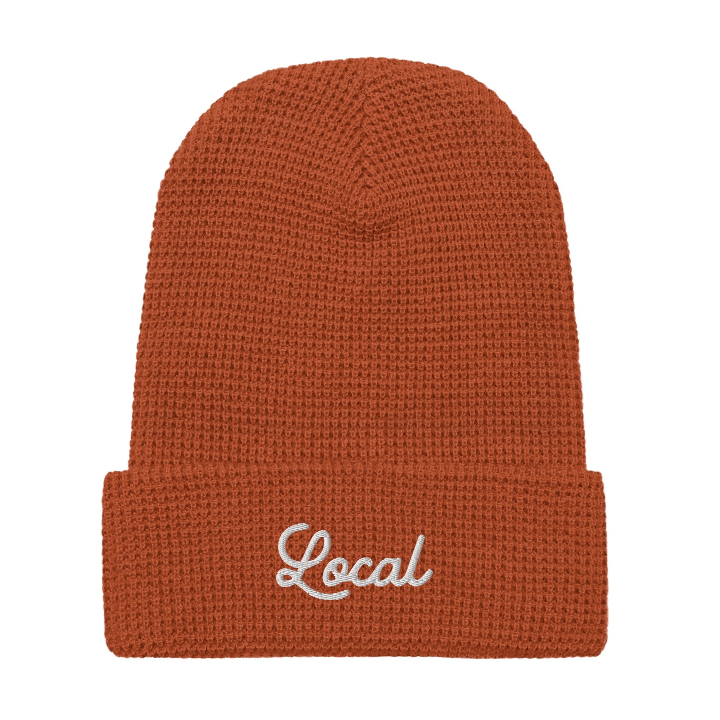 Local Script Waffle beanie