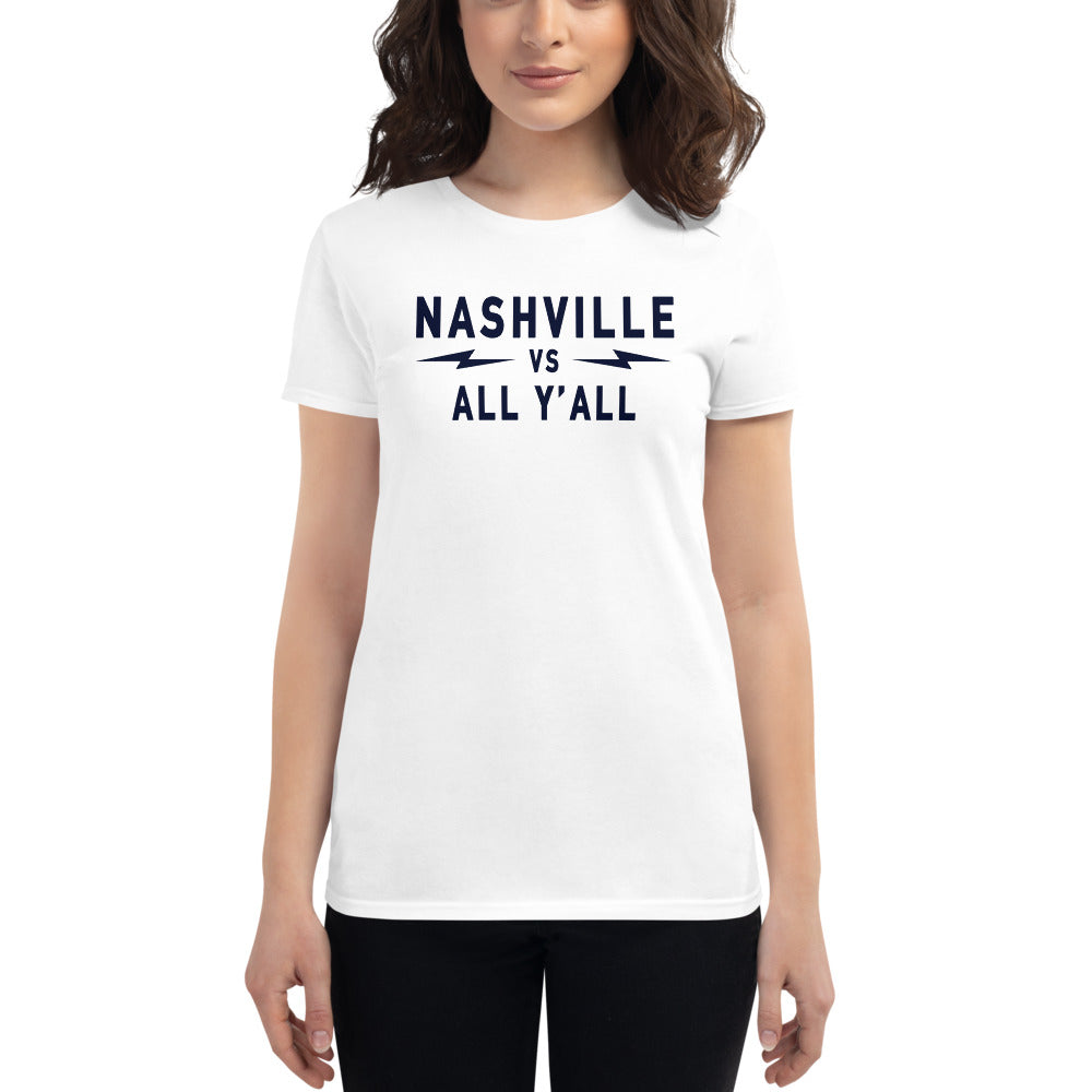 Nashville Vs Women's Gold short sleeve t-shirt
